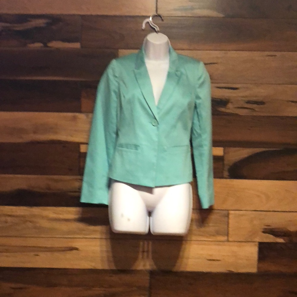Teal blazer